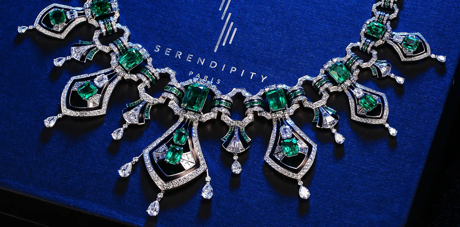Serendipity Art Deco 高级珠宝项链
